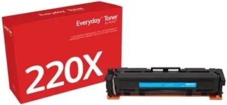 Tóner compatible Xerox 006R05209 compatible con HP W2201X Alta Capacidad/ 5500 páginas/ Cian