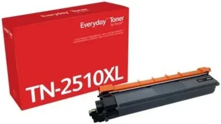 Tóner compatible Xerox 006R04870 compatible con Brother TN2510XL Alta Capacidad/ Negro