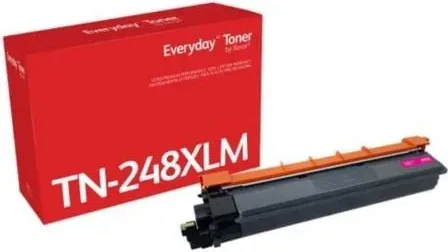 Tóner compatible Xerox 006R04877 compatible con Brother TN248XLM Alta Capacidad/ Magenta