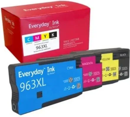 Cartucho de Tinta compatible Xerox 006R04993 compatible con HP 963XL MultiPack/ 1600 páginas/ Negro/ Cian/ Magenta/ Amarillo
