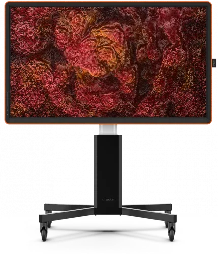 Ctouch Canvas 65" Regal Orange Inglass Optically Bonded Touch, No-Os Touch Display, Interactive Canvas Frame 10052565 (Demo Purposes Max. 1 Unit Per Customer)