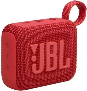 Altavoz con Bluetooth JBL GO 4/ 4.2W/ 1.0/ Rojo