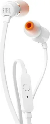 Auriculares Intrauditivos JBL Tune 110/ con Micrófono/ Jack 3.5/ Blancos