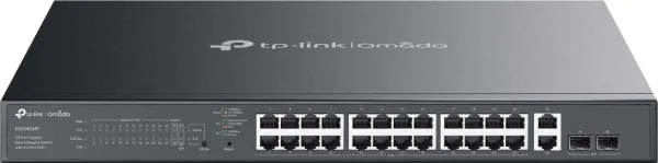 TP-Link ES228GMP Switch 24xPoE+ 2xGb 2xSFP 384W
