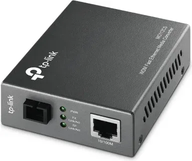 TP-LINK MC112CS convertidor de medio 1000 Mbit/s 1550 nm Negro