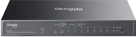 Tp-Link Es210Gp Switch Gigabit Omada 10 Puertos Easy Managed con 8 Puertos PoE+