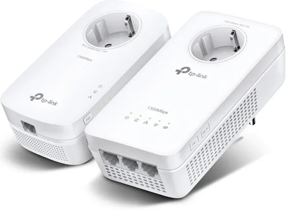 Powerline Tp-Link Av1300 Gigabit AC WiFi Kit