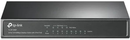 Switch TP-Link SF1008P 8 Puertos/ RJ-45 10/100 PoE