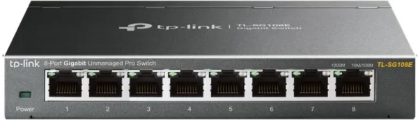 Switch TP-Link Easy Smart TL-SG108E 8 Puertos/ RJ-45 10/100/1000