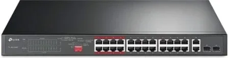 Switch TP-Link TL-SL1226P 26 Puertos/ RJ-45 10/100/1000 PoE/ SFP