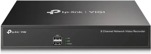 VIGI Grabador IP NVR1008H Rack 01 HDD 08 Canales