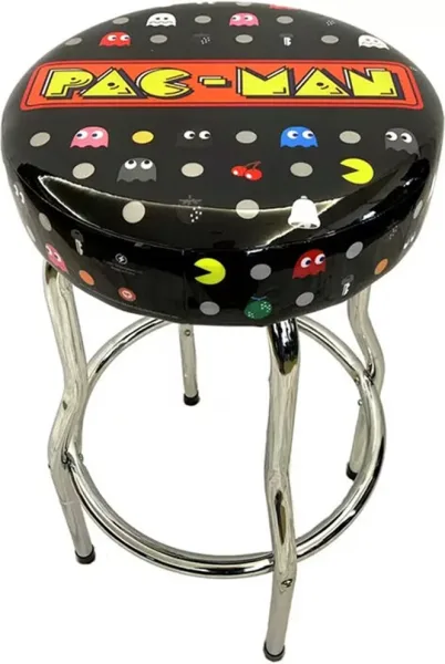 Taburete retro arcade 1up pac - man