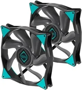 Ventilador 140X140 Iceberg-Thermal Icegale ARGB Black 2P