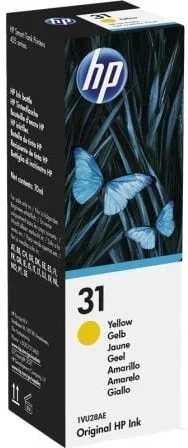 Botella tinta hp 31 amarilla 70ml 8000 paginas