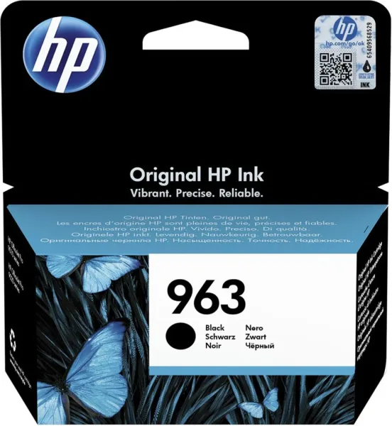 Cartucho de Tinta Original HP nº963/ Negro