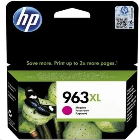 Cartucho tinta hp 963xl 3ja28ae magenta 23.25ml 1600 paginas