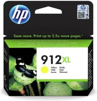 Cartucho de Tinta Original HP nº912 XL Alta Capacidad/ Amarillo