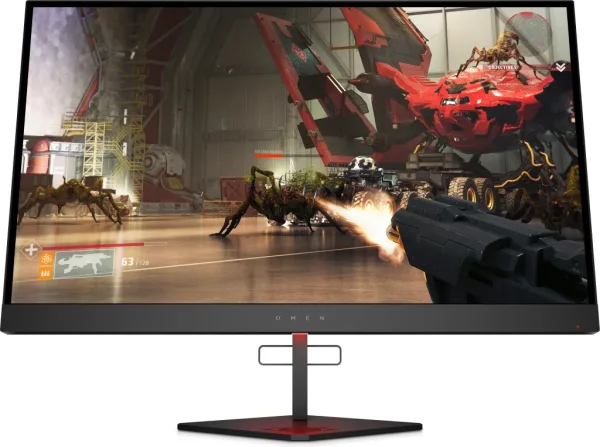 Monitor gaming tn LED hp omen 27 pulgadas 27 hdr 1ms -  QHD -  16:9 -  1000:1 -  240hz -  HDMI -  display port -  USB -  vesa