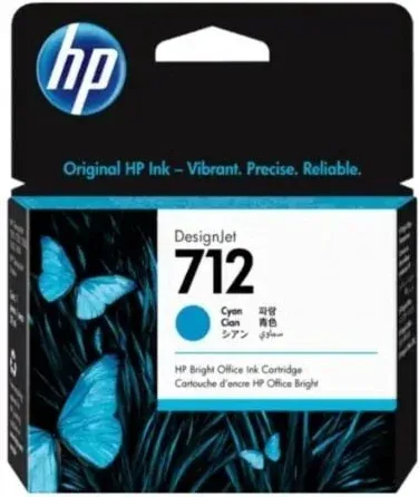 Cartucho de Tinta Original HP nº712/ Cian