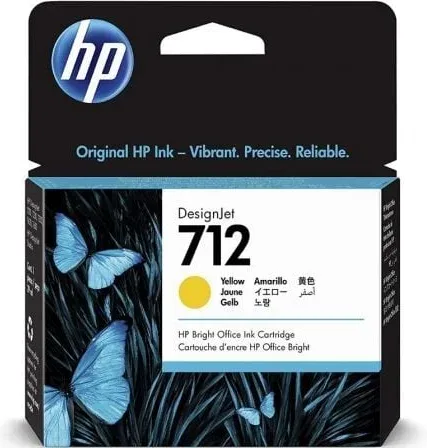 Cartucho de Tinta Original HP nº712/ Amarillo