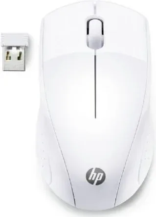 Ratón Inalámbrico HP 220/ Hasta 1600 DPI/ Blanco Nieve