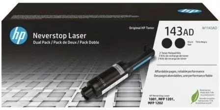 Kit de Recarga Tóner Original nº143AD Multipack/ 2x Negro