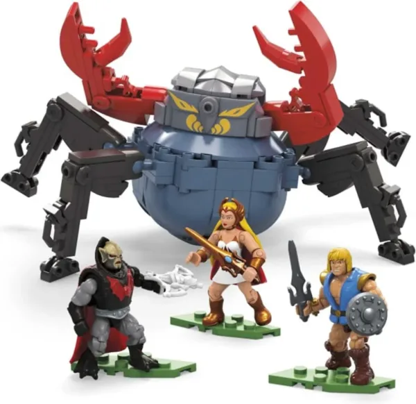 Figuras mattel mega construx masters of the universe she - ra vs hordak & monstroid