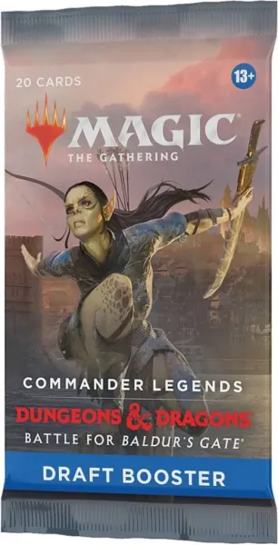 Juego de cartas wizards of the coast magic the gathering battle for baldurs gate sobres draft 1 unidad inglés