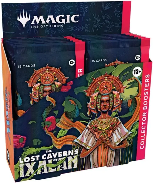 Juego de cartas magic the gathering las cavernas perdidas de ixalan sobres de coleccionista 12 sobres inglés
