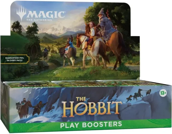 Magic el hobbit play boosters display inglés