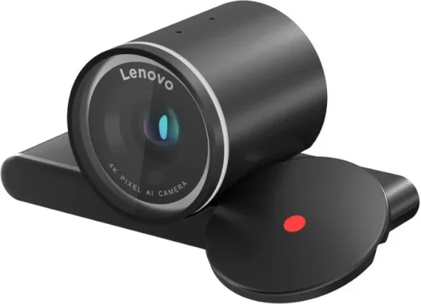 Lenovo WebCam 8 MP 4K Ultra HD USB-C Negra