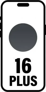 Smartphone Apple iPhone 16 Plus 128GB/ 6.7"/ 5G/ Negro