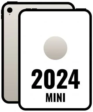 iPad Mini 8.3" 2024 7th WiFi/ A17 Pro/ 128GB/ Blanco Estrella- MXN83TY/A