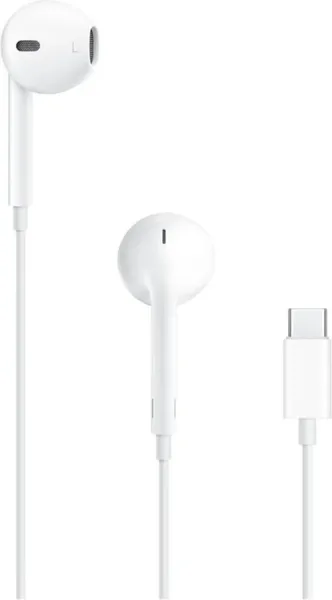 Auriculares apple earpods USB tipo c blanco