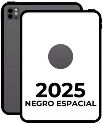 Apple iPad Pro 11" 2025 6th WiFi/ M5/ 256GB/ Negro Espacial