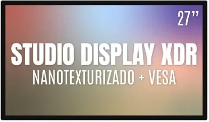 Apple Studio Display XDR 27"/ Cristal Nano texturizado/ VESA