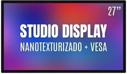 Apple Studio Display 27"/ Cristal Nano texturizado/ VESA
