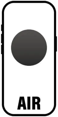 Smartphone Apple iPhone Air/ 512GB/ 6.5"/ 5G/ Negro Espacial