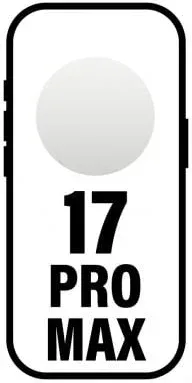 Apple iPhone 17 Pro Max 5G 6.9" 512GB Plata