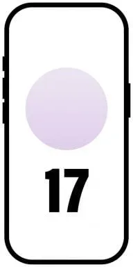 Apple iPhone 17 5G 6.3" 512GB  Lavanda