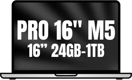 Apple Macbook Pro 16"/ M5 Pro 18-Core CPU/ 24GB/ 1TB SSD/ 20-Core GPU/ Plata