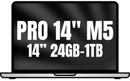 Apple Macbook Pro 14"/ M5 Pro 15-Core CPU/ 24GB/ 1TB SSD/ 16-Core GPU/ Plata