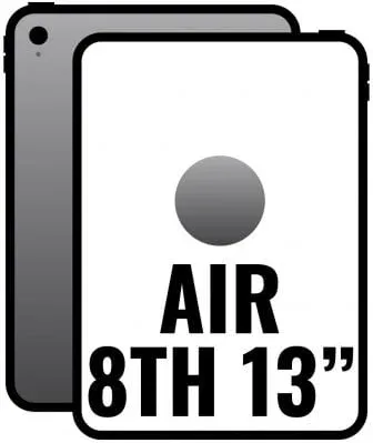 Apple iPad Air 13" 8th Wi-Fi Cell/ 5G/ M4/ 128GB/ Gris Espacial