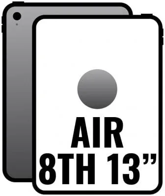 Apple iPad Air 13" 8th Wi-Fi Cell/ 5G/ M4/ 256GB/ Gris Espacial