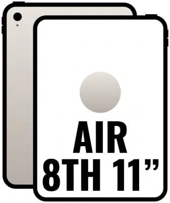 Apple iPad Air 11" 8th Wi-Fi/ M4/ 256GB/ Blanco Estrella