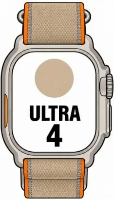 Apple Watch Ultra 4/ GPS/ 49mm/ Caja de Titanio Natural/ Correa Loop Trail Arena M/L