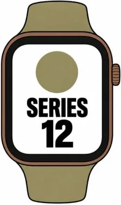 Apple Watch Series 12/ GPS/ 46mm/ Bronce Oscuro/ Correa Deportiva Verde Oliva (S/M)