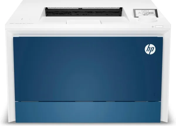 Impresora Láser Color HP LaserJet Pro 4202dn Dúplex/ Blanca y Azul
