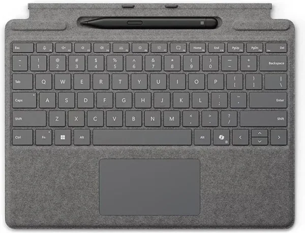 Teclado microsoft surface pro + pen platino