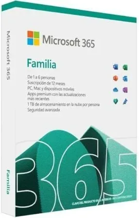 Microsoft 365 Familia Suscrip. anual  (6u